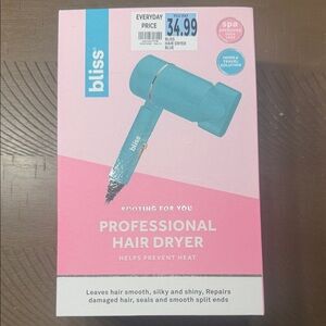 Bliss Turquoise Professional Hair Dryer